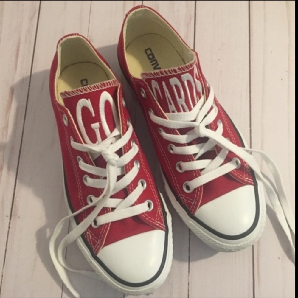 Converse | Shoes | Embroidered All Star Sneaker | Red - Picture 8 of 8
